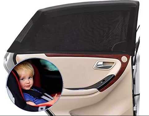 Lycra car curtain 3 x 1 - 4 pieces