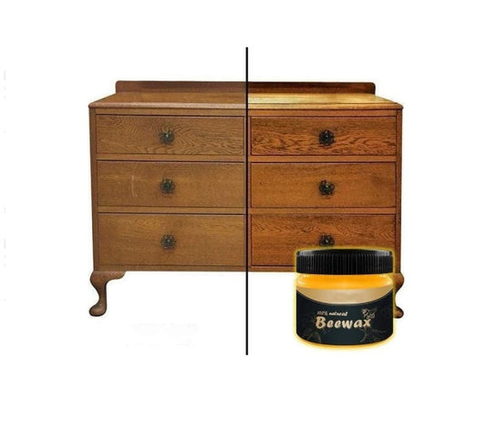 Home furniture polish with beeswax