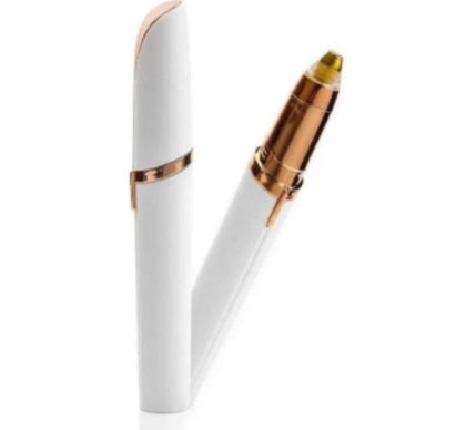 Eyebrow Trimmer - White/Gold