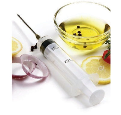 Meat seasoning syringe