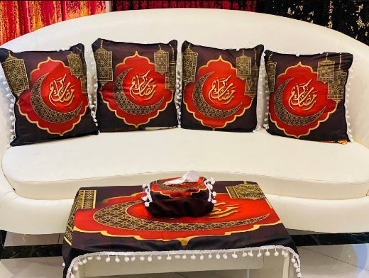 Ramadan tablecloth set - 6 pieces - figure 9