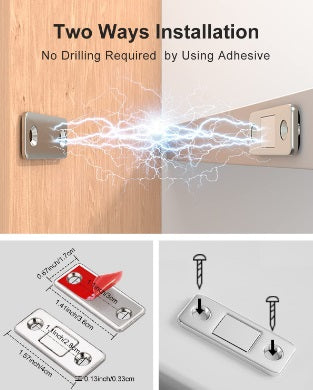 Magnetic Drawer Closers - 2 pcs