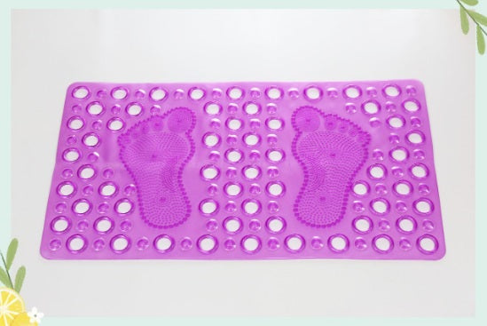 Silicone foot bathtub mat