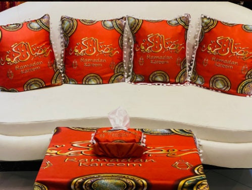 Ramadan tablecloth set - 6 pieces - figure 2