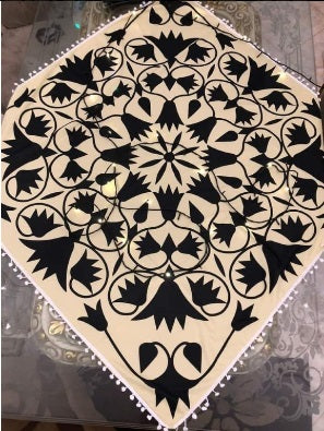 Solitaire tablecloth - 110*110 cm - shape 5